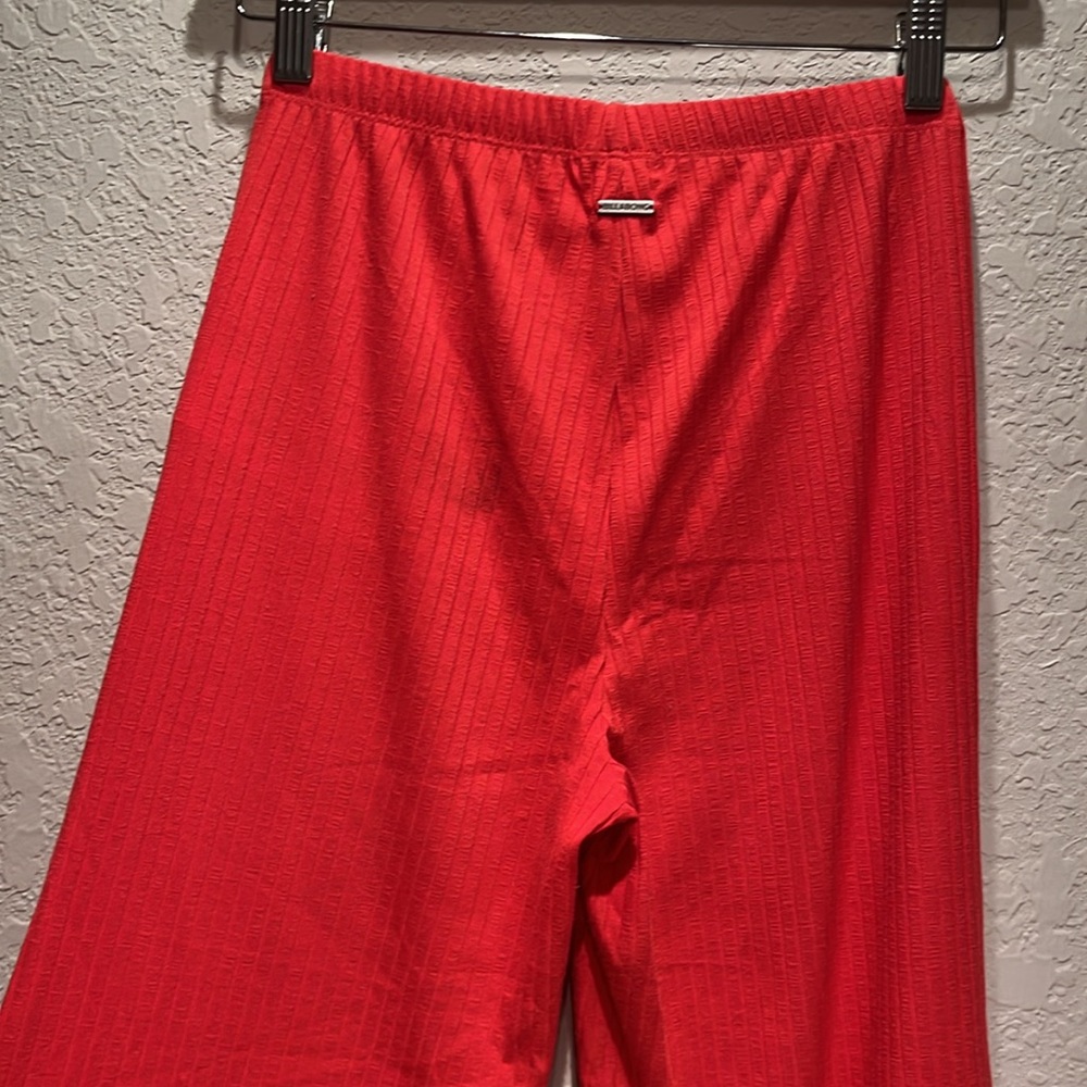 Billabong Easy Waves Pants Rib Knit Cropped size S - Picture 9 of 12